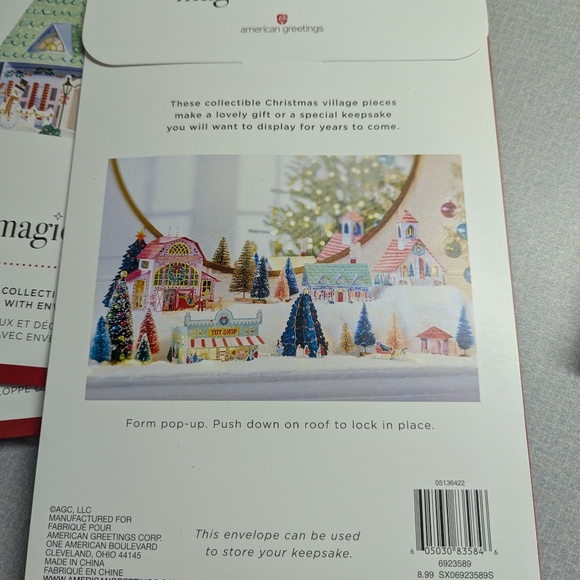 American Greetings Modern Merry Village Complete Set - Picture 5 of 12